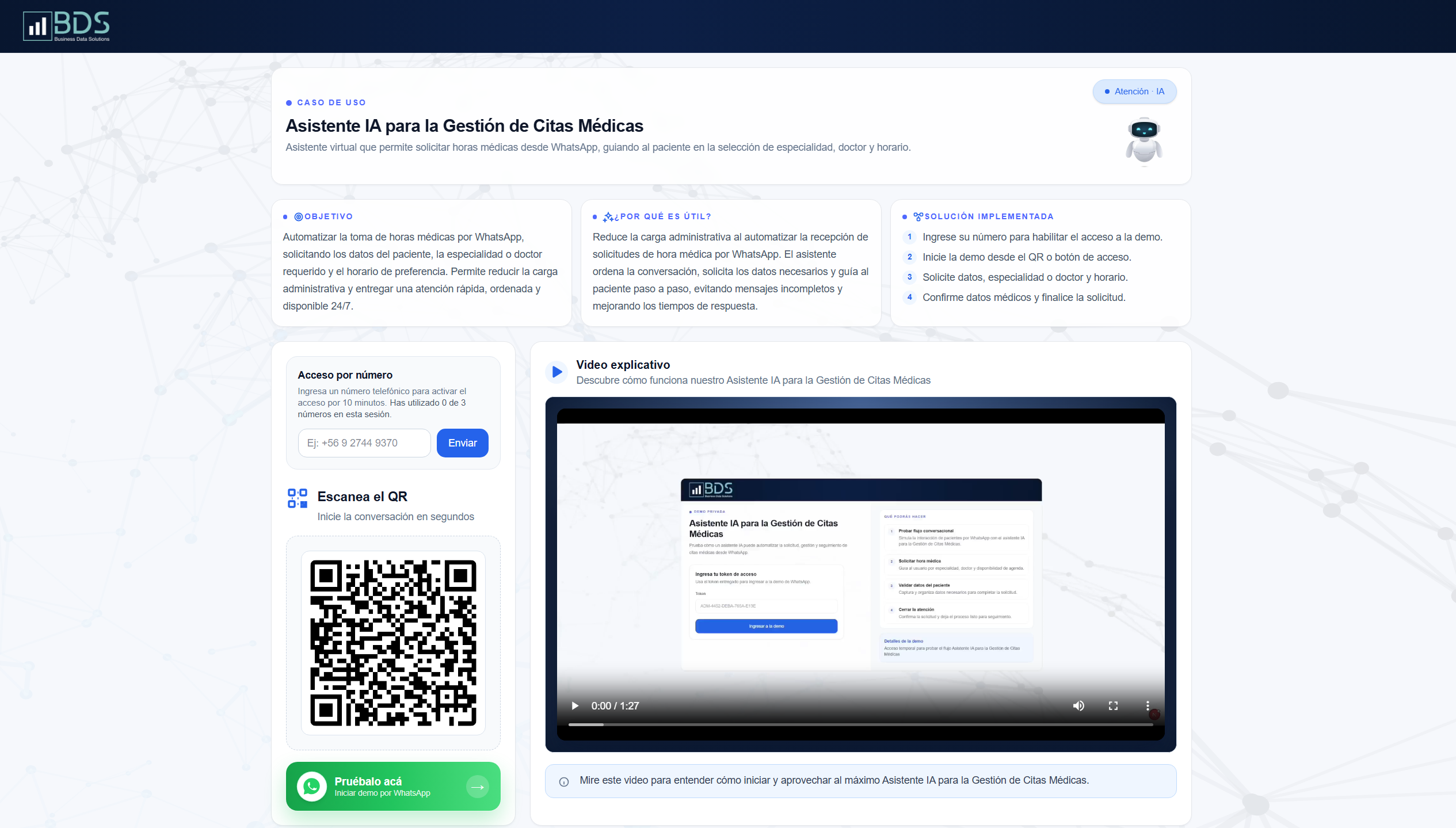 Asistente IA para Gestión de Citas Médicas